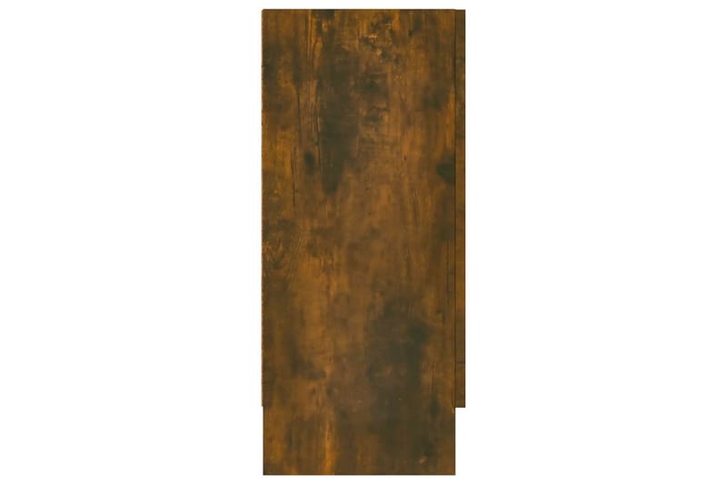 beBasic Skänk rökfärgad ek 120x30,5x70 cm konstruerat trä - Brown - Förvaring - Förvaringsmöbler - Sideboard & skänk
