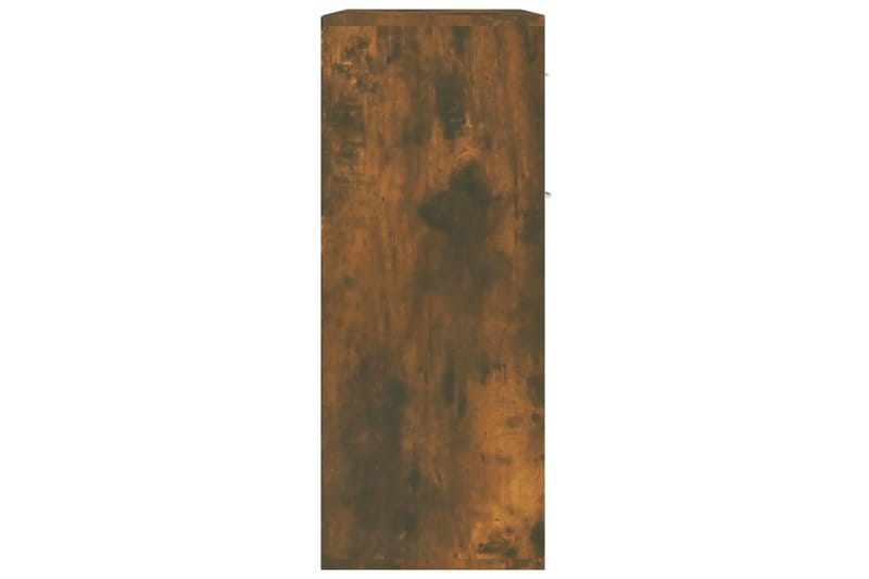 beBasic Skänk rökfärgad ek 60x30x75 cm konstruerat trä - Brown - Sideboard & skänk