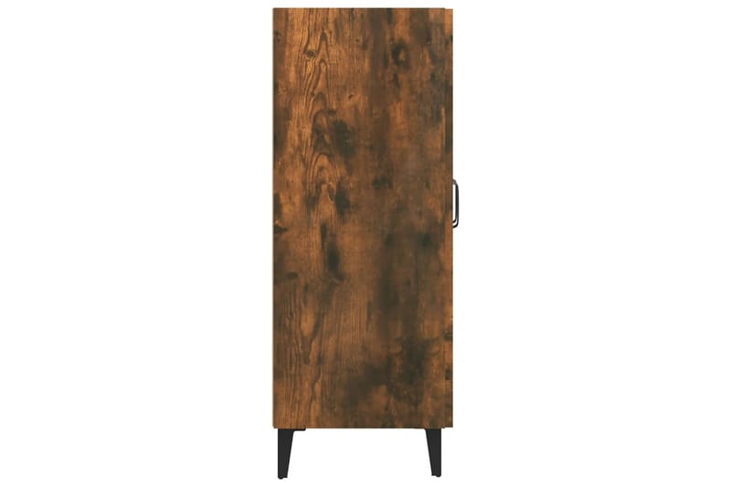 beBasic Skänk rökfärgad ek 69,5x34x90 cm konstruerat trä - Brown - Förvaring - Förvaringsmöbler - Sideboard & skänk