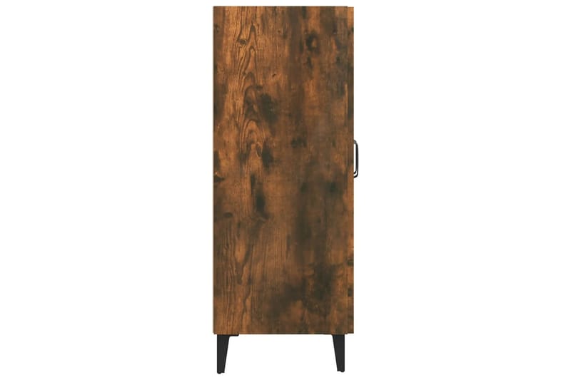 beBasic Skänk rökfärgad ek 69,5x34x90 cm konstruerat trä - Brown - Sideboard & skänk