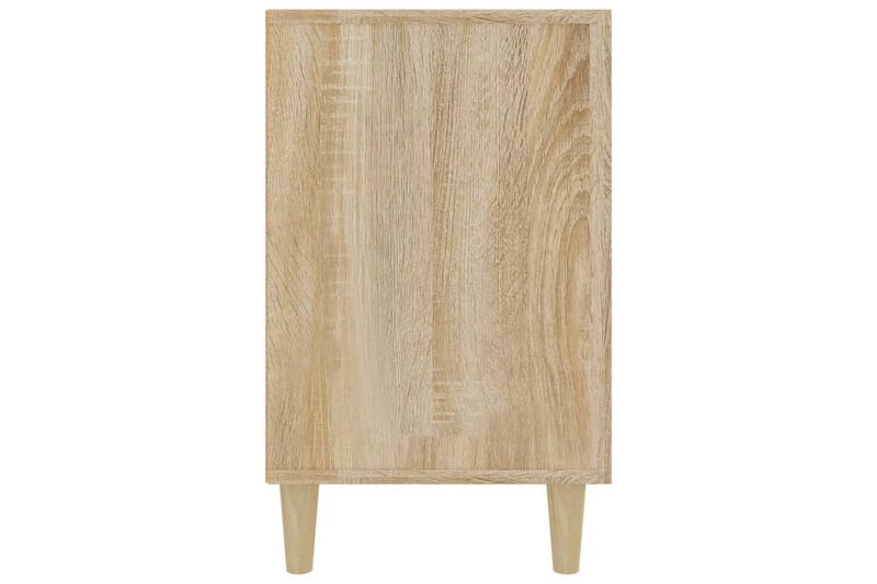 beBasic Skänk sonoma-ek 100x36x60 cm konstruerat trä - Brown - Förvaring - Förvaringsmöbler - Sideboard & skänk