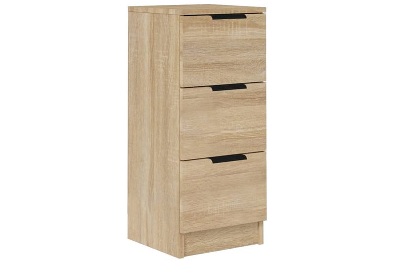 beBasic Skänk sonoma-ek 30x30x70 cm konstruerat trä - Brown - Förvaring - Förvaringsmöbler - Sideboard & skänk