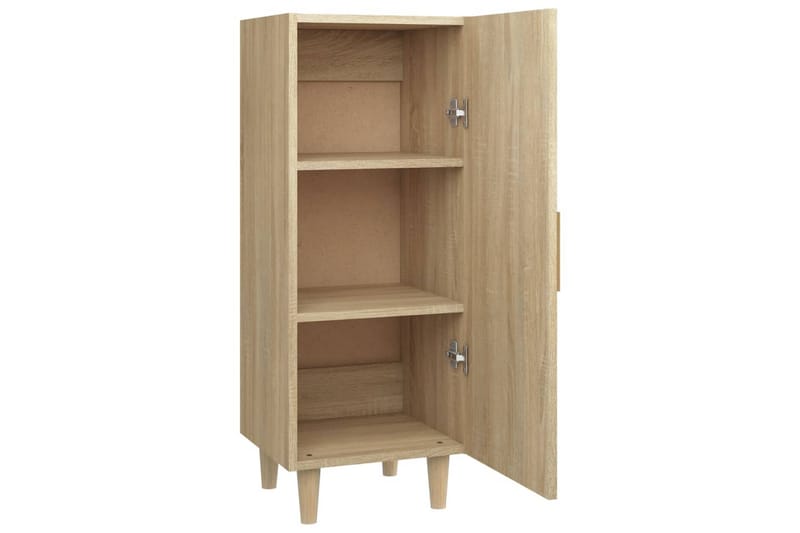 beBasic Skänk sonoma-ek 34,5x34x90 cm konstruerat trä - Brown - Förvaring - Förvaringsmöbler - Sideboard & skänk