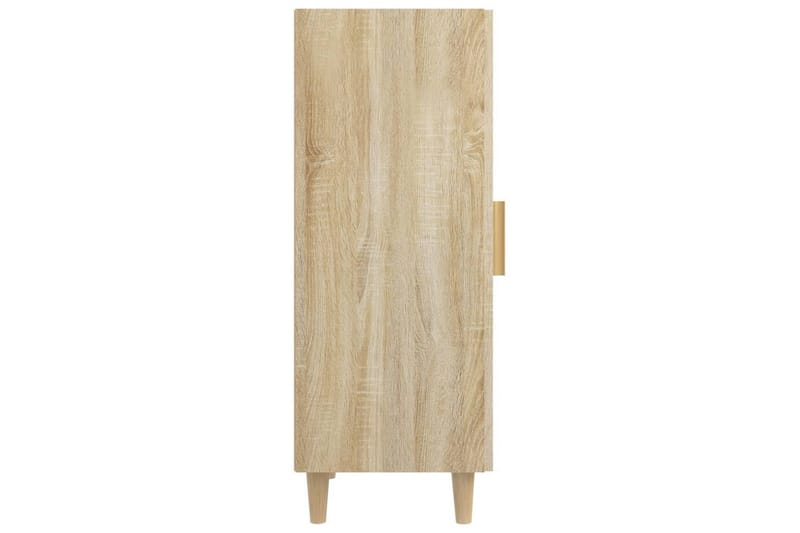 beBasic Skänk sonoma-ek 34,5x34x90 cm konstruerat trä - Brown - Förvaring - Förvaringsmöbler - Sideboard & skänk