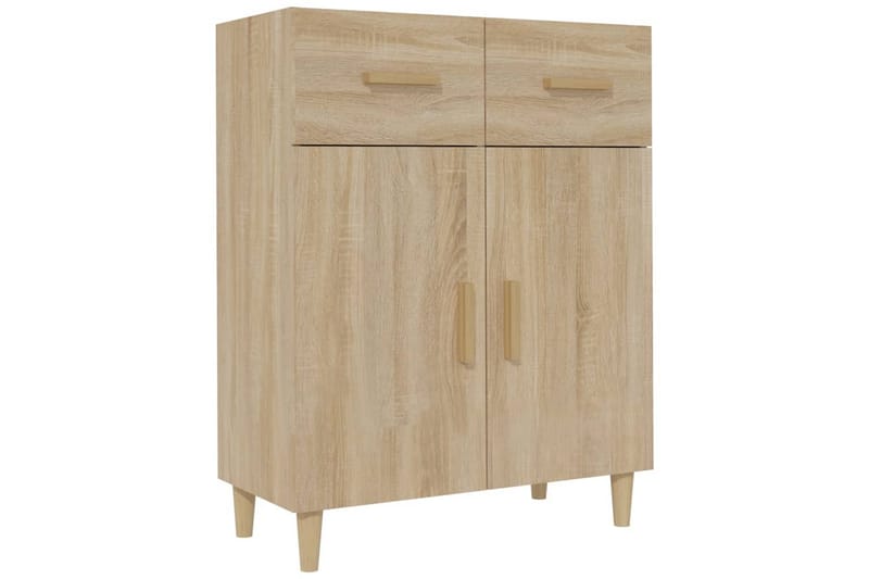 beBasic Skänk sonoma-ek 69,5x34x89 cm konstruerat trä - Brown - Förvaring - Förvaringsmöbler - Sideboard & skänk
