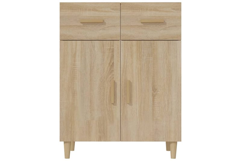 beBasic Skänk sonoma-ek 69,5x34x89 cm konstruerat trä - Brown - Förvaring - Förvaringsmöbler - Sideboard & skänk