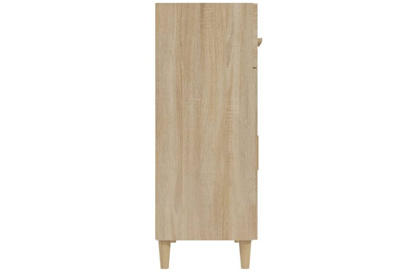 beBasic Skänk sonoma-ek 69,5x34x89 cm konstruerat trä - Brown - Förvaring - Förvaringsmöbler - Sideboard & skänk