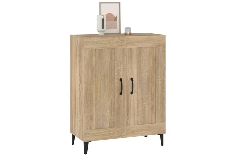 beBasic Skänk sonoma-ek 69,5x34x90 cm konstruerat trä - Brown - Sideboard & skänk