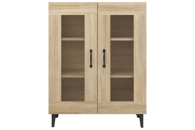 beBasic Skänk sonoma-ek 69,5x34x90 cm konstruerat trä - Brown - Förvaring - Förvaringsmöbler - Sideboard & skänk