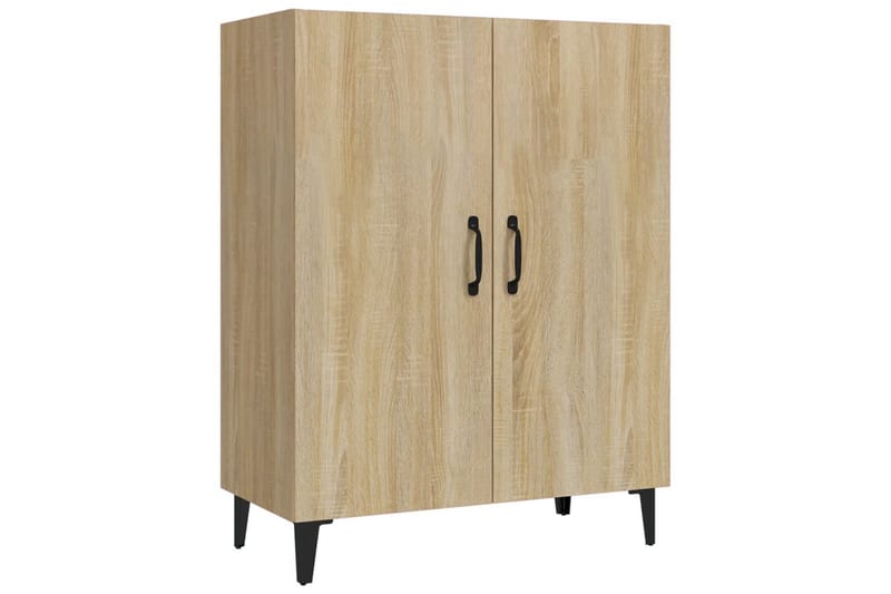 beBasic Skänk sonoma-ek 70x34x90 cm konstruerat trä - Brown - Sideboard & skänk