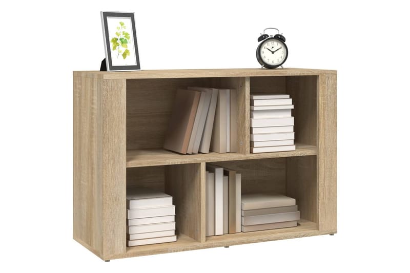 beBasic Skänk sonoma-ek 80x30x54 cm konstruerat trä - Brown - Förvaring - Förvaringsmöbler - Sideboard & skänk