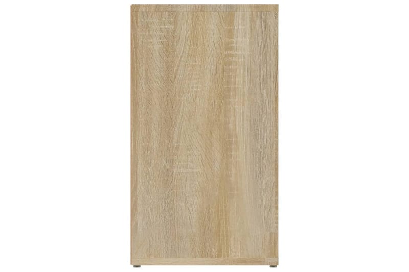 beBasic Skänk sonoma-ek 80x30x54 cm konstruerat trä - Brown - Förvaring - Förvaringsmöbler - Sideboard & skänk