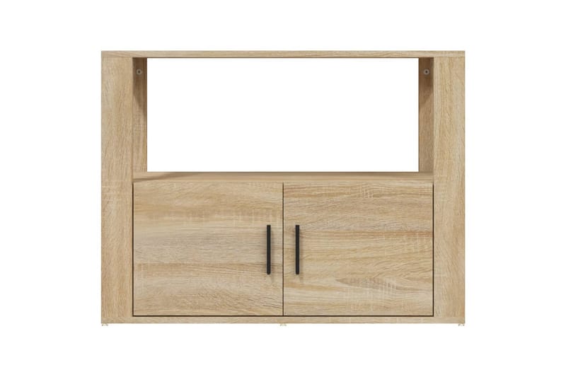 beBasic Skänk sonoma-ek 80x30x60 cm konstruerat trä - Brown - Förvaring - Förvaringsmöbler - Sideboard & skänk