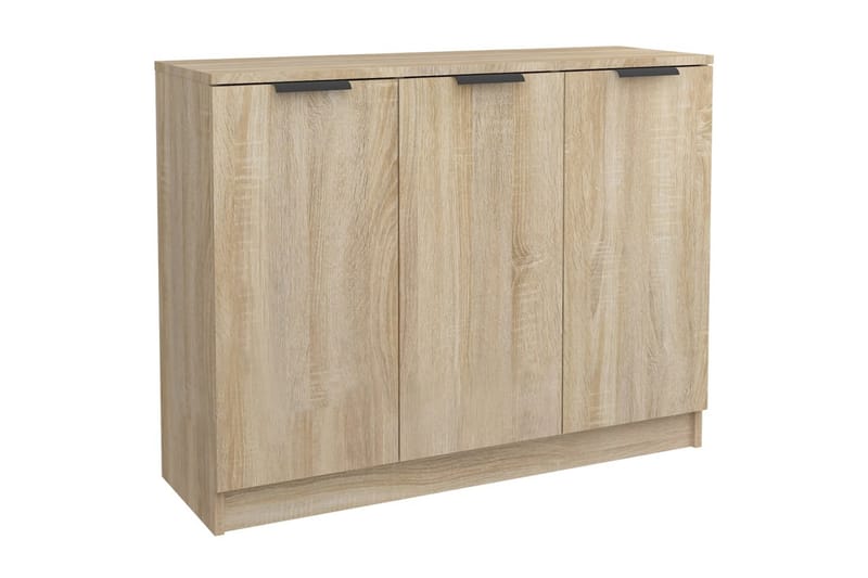 beBasic Skänk sonoma-ek 90,5x30x70 cm konstruerat trä - Brown - Förvaring - Förvaringsmöbler - Sideboard & skänk