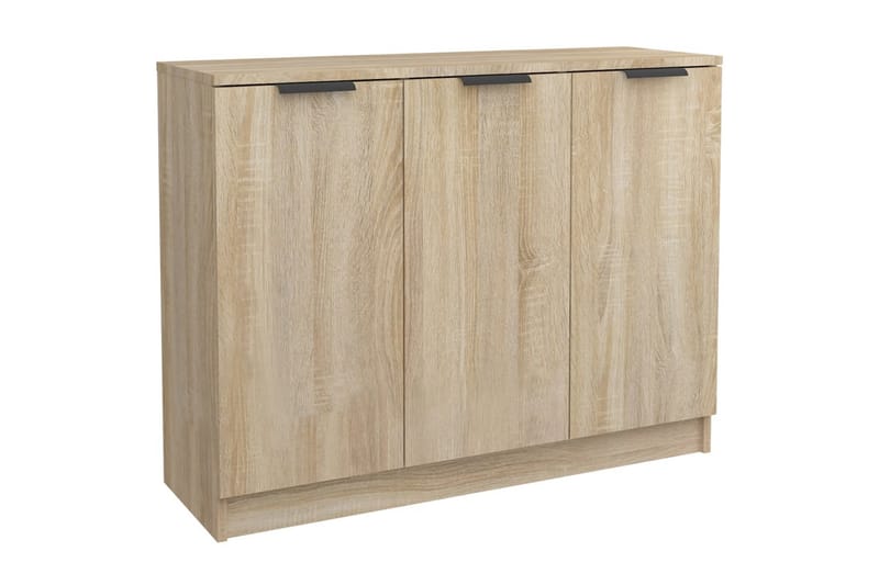 beBasic Skänk sonoma-ek 90,5x30x70 cm konstruerat trä - Brown - Sideboard & skänk
