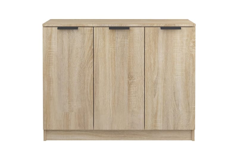 beBasic Skänk sonoma-ek 90,5x30x70 cm konstruerat trä - Brown - Sideboard & skänk