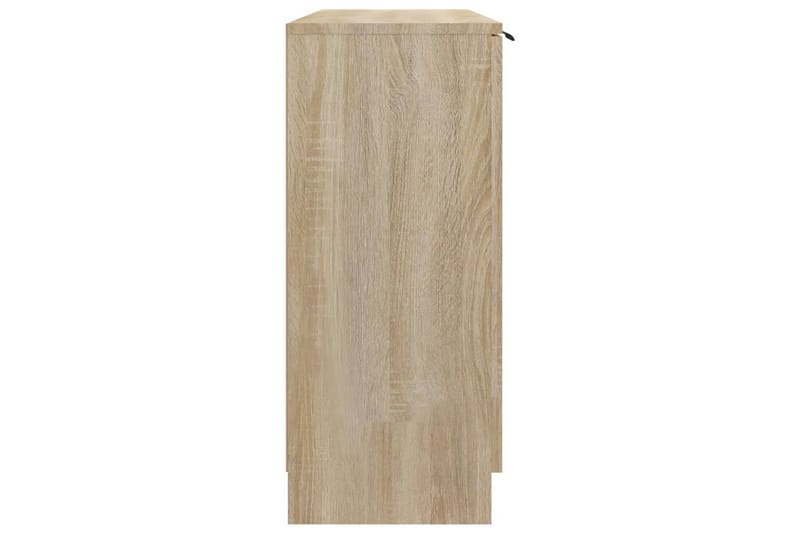 beBasic Skänk sonoma-ek 90,5x30x70 cm konstruerat trä - Brown - Förvaring - Förvaringsmöbler - Sideboard & skänk