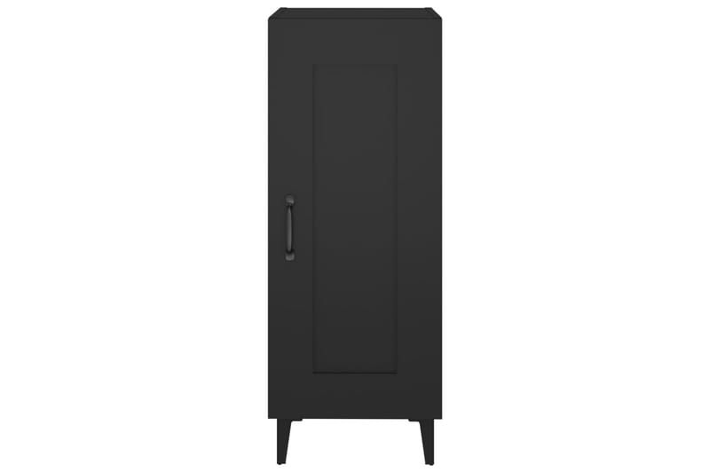 beBasic Skänk svart 34,5x34x90 cm konstruerat trä - Black - Sideboard & skänk