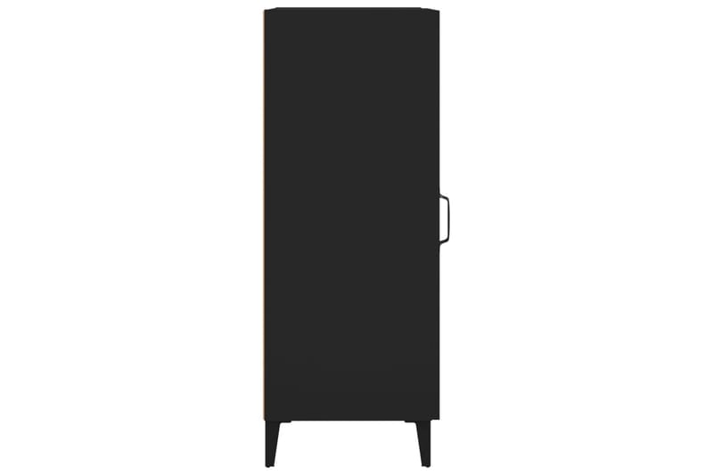 beBasic Skänk svart 34,5x34x90 cm konstruerat trä - Black - Förvaring - Förvaringsmöbler - Sideboard & skänk