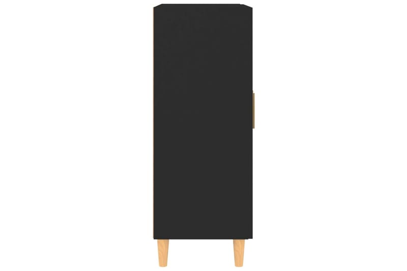 beBasic Skänk svart 69,5x34x90 cm konstruerat trä - Black - Förvaring - Förvaringsmöbler - Sideboard & skänk