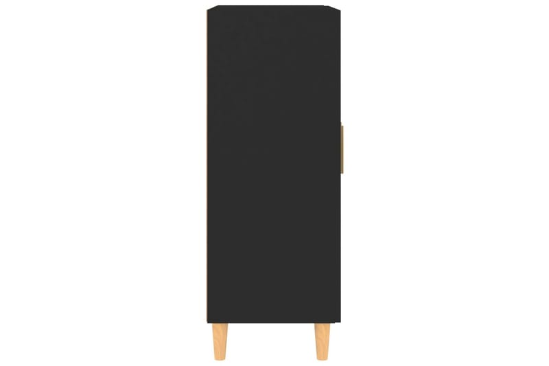 beBasic Skänk svart 69,5x34x90 cm konstruerat trä - Black - Sideboard & skänk