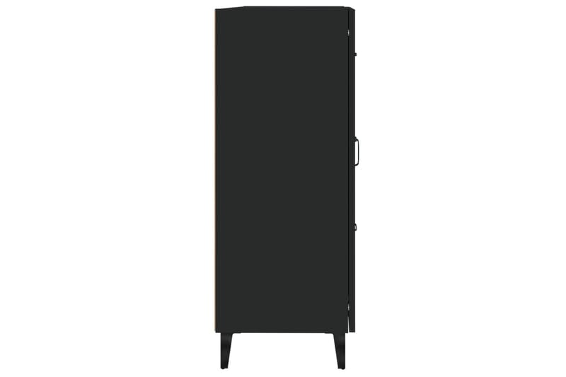 beBasic Skänk svart 69,5x34x90 cm konstruerat trä - Black - Förvaring - Förvaringsmöbler - Sideboard & skänk