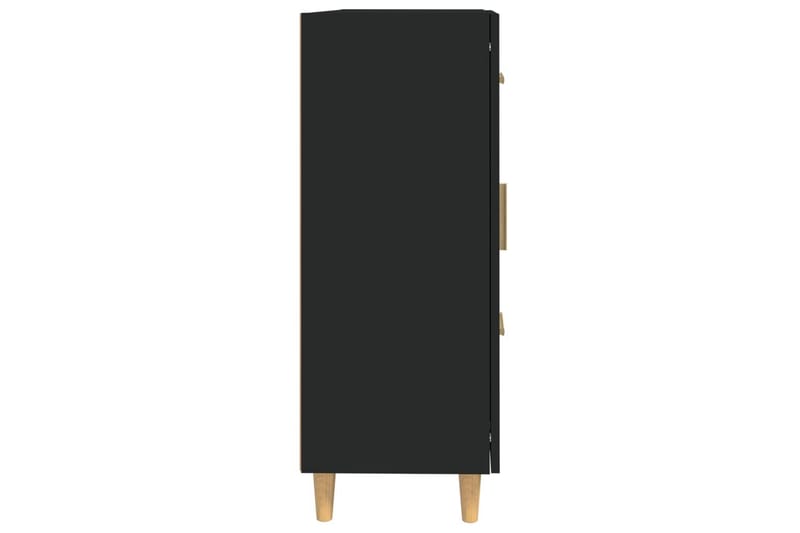beBasic Skänk svart 69,5x34x90 cm konstruerat trä - Black - Sideboard & skänk