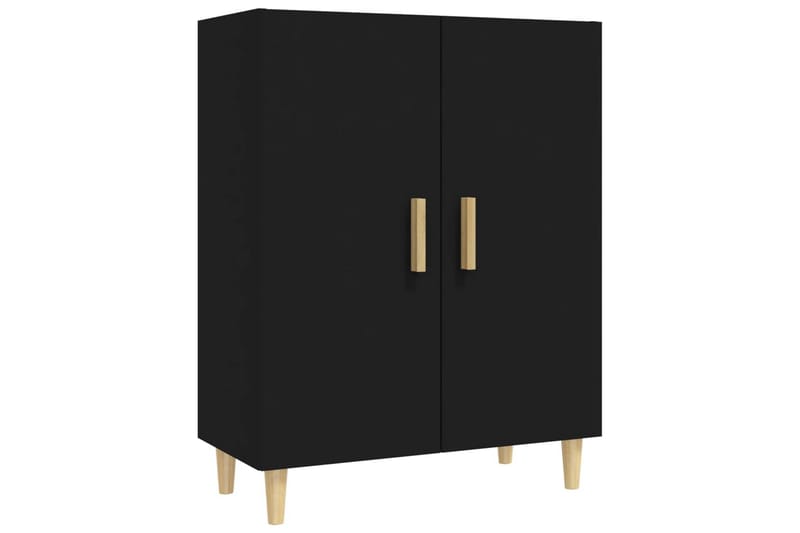 beBasic Skänk svart 70x34x90 cm konstruerat trä - Black - Sideboard & skänk