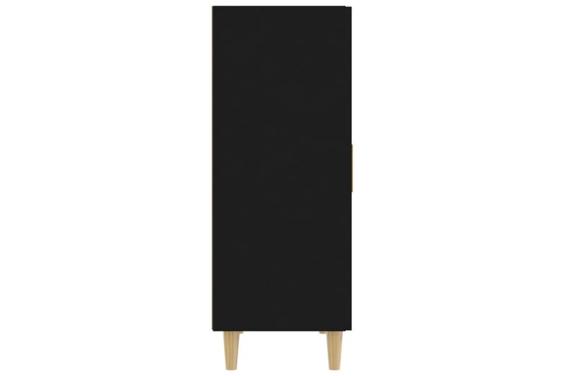 beBasic Skänk svart 70x34x90 cm konstruerat trä - Black - Förvaring - Förvaringsmöbler - Sideboard & skänk