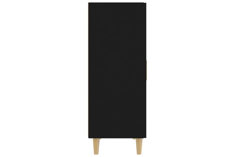 beBasic Skänk svart 70x34x90 cm konstruerat trä - Black - Sideboard & skänk