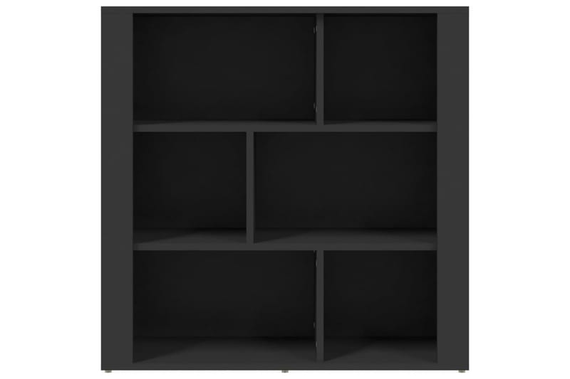 beBasic Skänk svart 80x30x80 cm konstruerat trä - Black - Sideboard & skänk