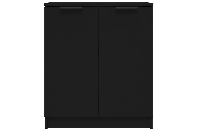 beBasic Skänk svart 80x40x75 cm konstruerat trä - Black - Sideboard & skänk