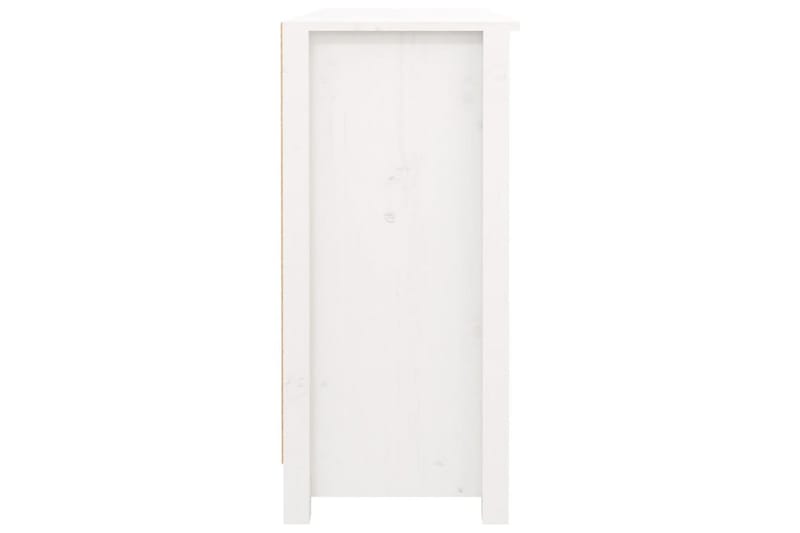 beBasic Skänk vit 100x35x74,5 cm massiv furu - White - Förvaring - Förvaringsmöbler - Sideboard & skänk