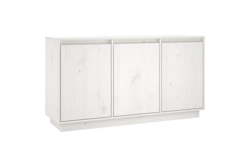 beBasic Skänk vit 111x34x60 cm massiv furu - White - Sideboard & skänk