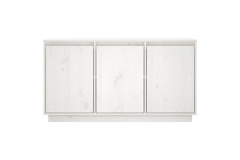 beBasic Skänk vit 111x34x60 cm massiv furu - White - Sideboard & skänk