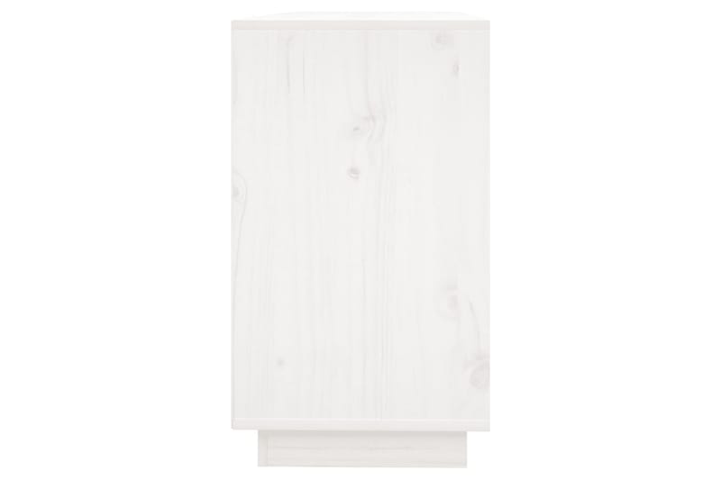 beBasic Skänk vit 111x34x60 cm massiv furu - White - Sideboard & skänk