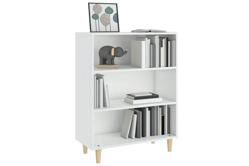 beBasic Skänk vit 69,5x32,5x90 cm konstruerat trä - White - Sideboard & skänk