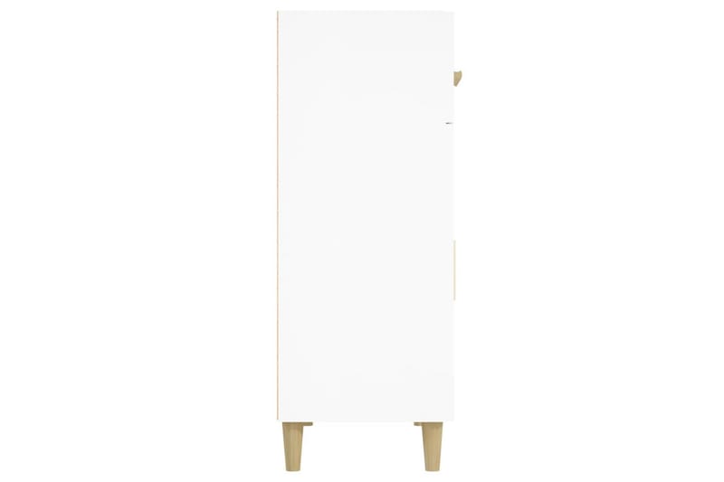 beBasic Skänk vit 69,5x34x89 cm konstruerat trä - White - Förvaring - Förvaringsmöbler - Sideboard & skänk