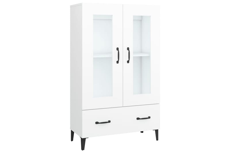 beBasic Skänk vit 70x31x115 cm konstruerat trä - White - Förvaring - Förvaringsmöbler - Sideboard & skänk