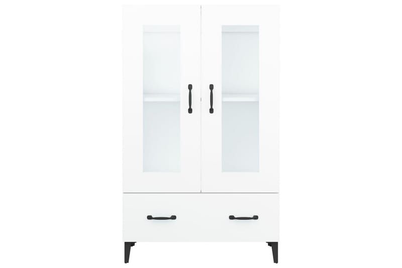 beBasic Skänk vit 70x31x115 cm konstruerat trä - White - Förvaring - Förvaringsmöbler - Sideboard & skänk