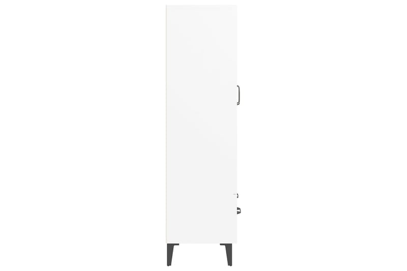 beBasic Skänk vit 70x31x115 cm konstruerat trä - White - Förvaring - Förvaringsmöbler - Sideboard & skänk