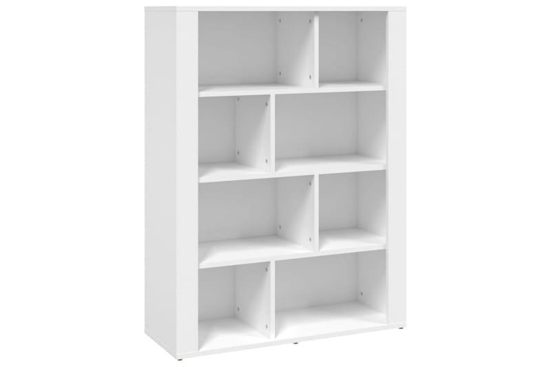beBasic Skänk vit 80x30x106 cm konstruerat trä - White - Förvaring - Förvaringsmöbler - Sideboard & skänk