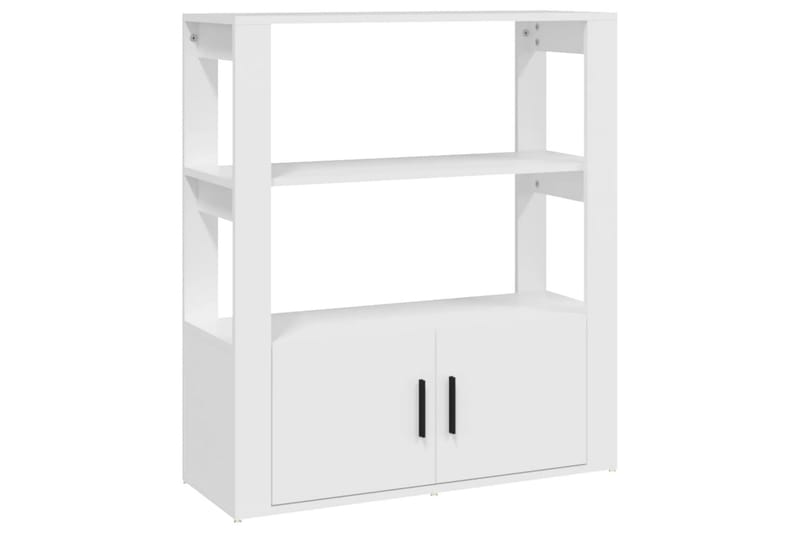 beBasic Skänk vit 80x30x90 cm konstruerat trä - White - Förvaring - Förvaringsmöbler - Sideboard & skänk