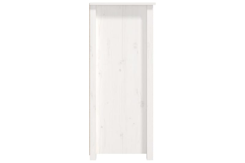 beBasic Skänk vit 83x41,5x100 cm massiv furu - White - Förvaring - Förvaringsmöbler - Sideboard & skänk