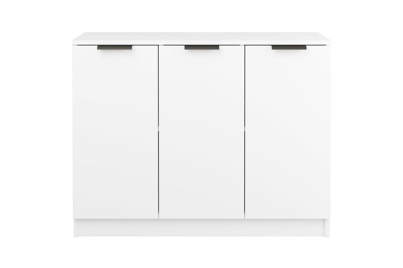beBasic Skänk vit 90,5x30x70 cm konstruerat trä - White - Förvaring - Förvaringsmöbler - Sideboard & skänk