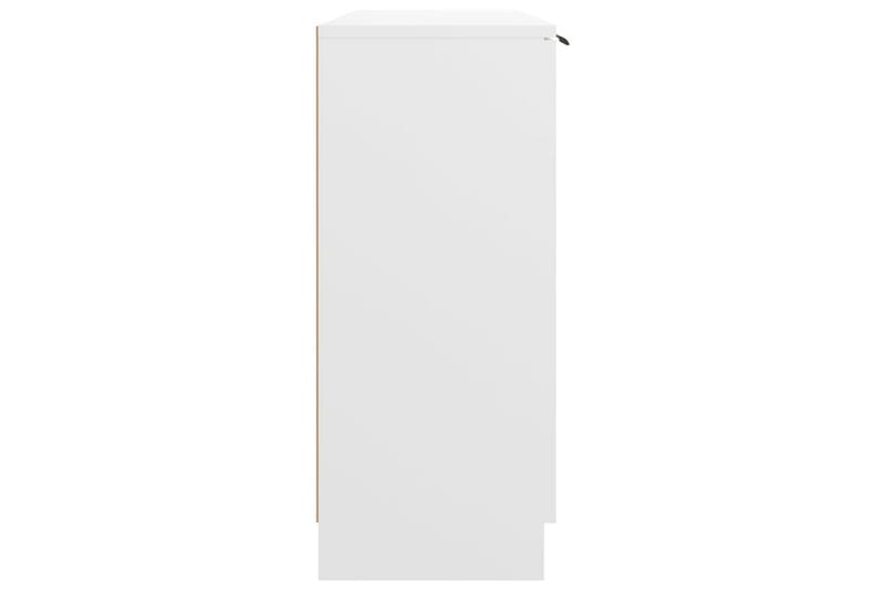 beBasic Skänk vit 90,5x30x70 cm konstruerat trä - White - Förvaring - Förvaringsmöbler - Sideboard & skänk