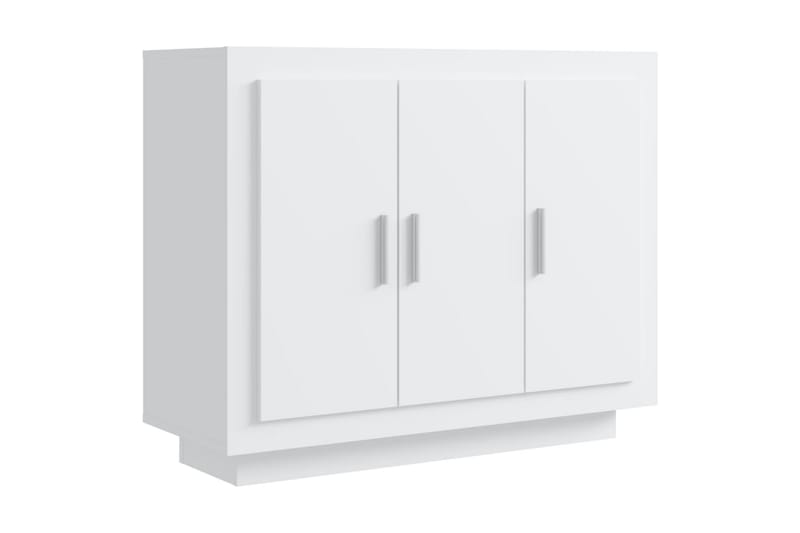 beBasic Skänk vit 92x35x75 cm konstruerat trä - White - Sideboard & skänk