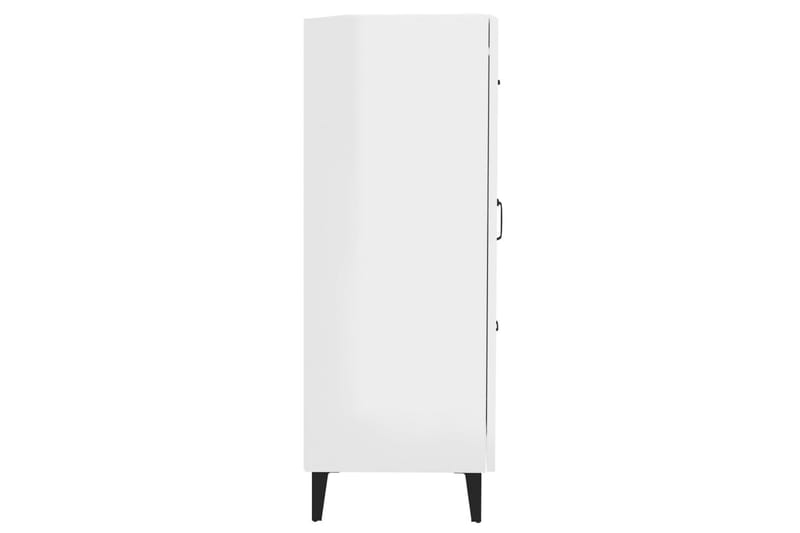 beBasic Skänk vit högglans 69,5x34x90 cm konstruerat trä - White - Förvaring - Förvaringsmöbler - Sideboard & skänk