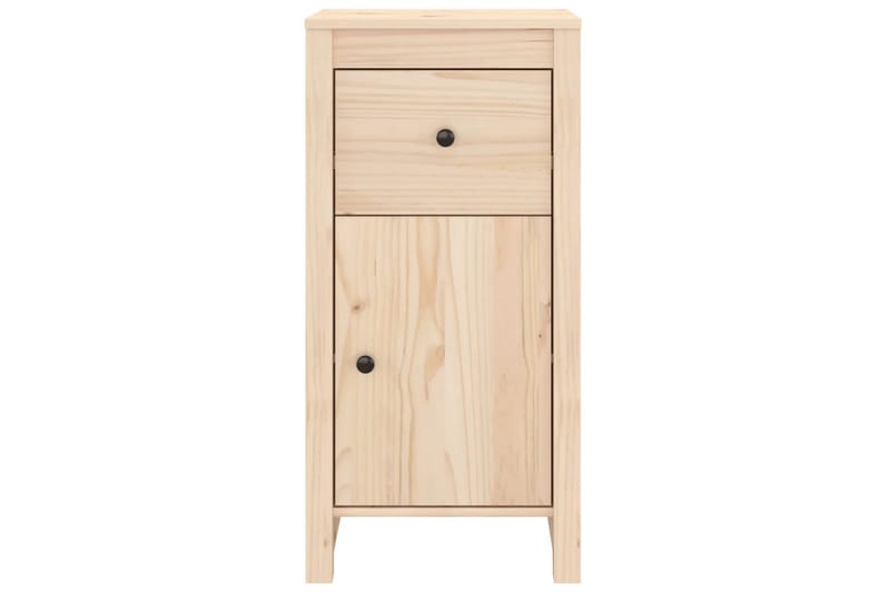 beBasic Skänkar 2 st 40x35x80 cm massiv furu - Brown - Förvaring - Förvaringsmöbler - Sideboard & skänk