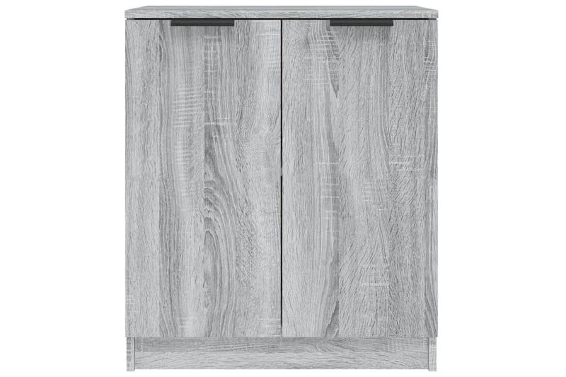 beBasic Skänkar 2 st grå sonoma 60x30x70 cm konstruerat trä - Grey - Förvaring - Förvaringsmöbler - Sideboard & skänk